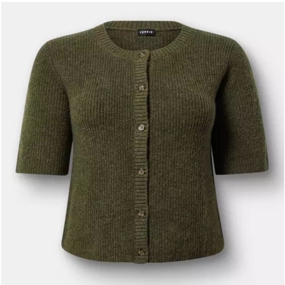 NEW! Torrid Vegan Cashmere Crew Cardigan